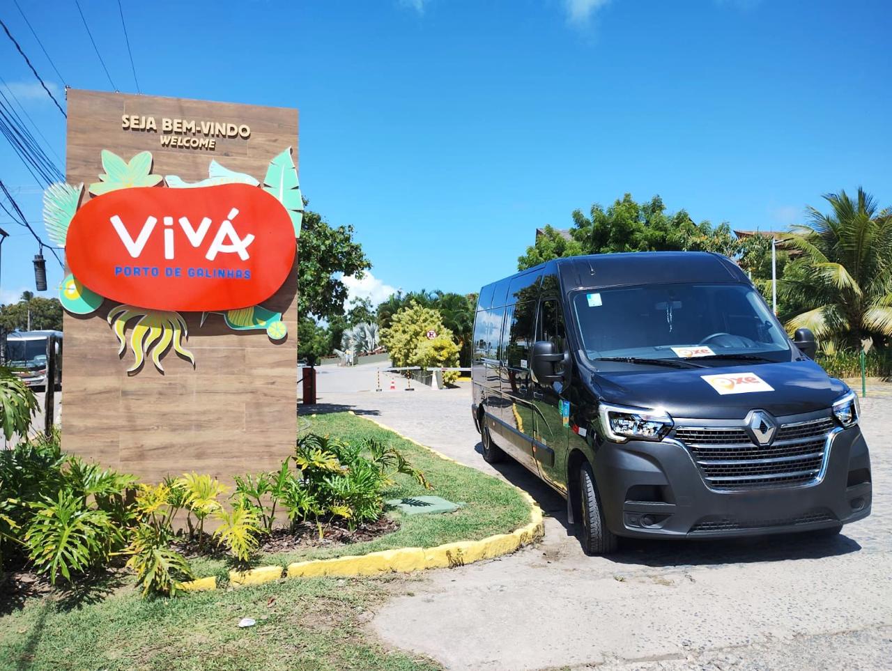 Van da OXE em Porto de Galinhas